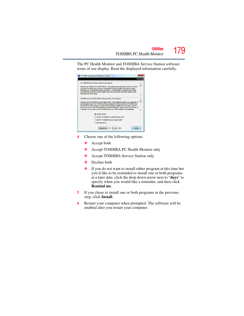 Toshiba SATELLITE P500 User Manual | Page 179 / 254