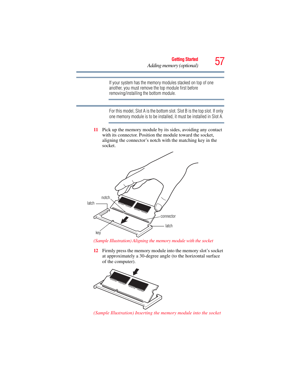 Toshiba SATELLITE P500 User Manual | Page 57 / 254