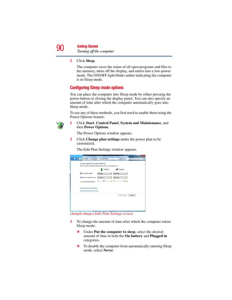 Toshiba SATELLITE P500 User Manual | Page 90 / 254