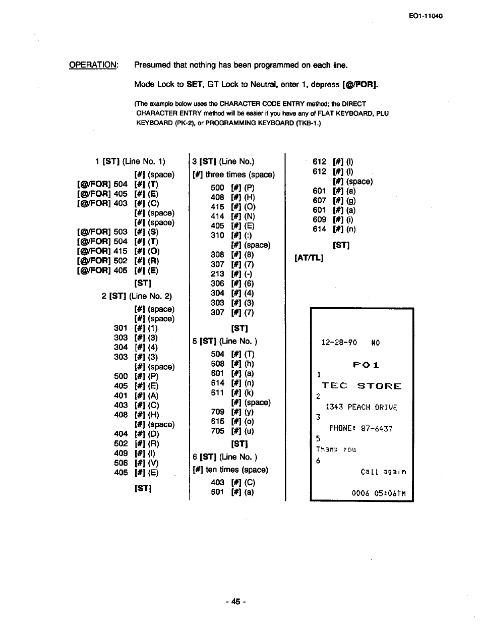 Toshiba TEC MA-1700 User Manual | Page 113 / 158