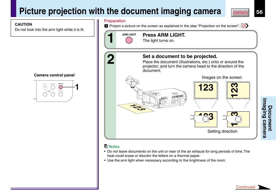 Toshiba TLP560 User Manual | Page 56 / 78