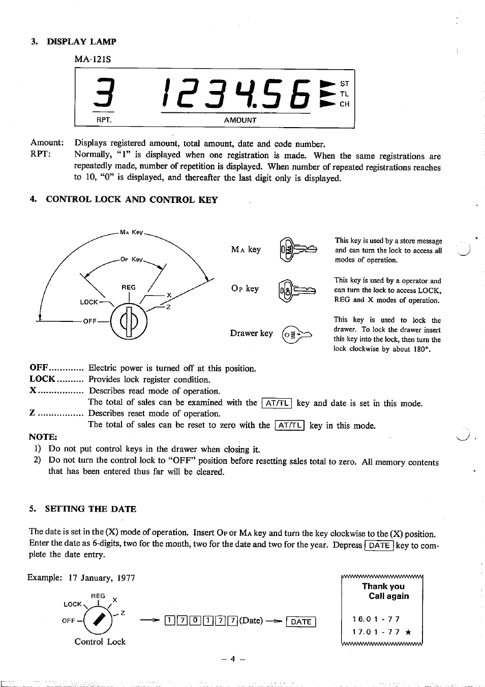 Toshiba MA-120 Series User Manual | Page 6 / 19