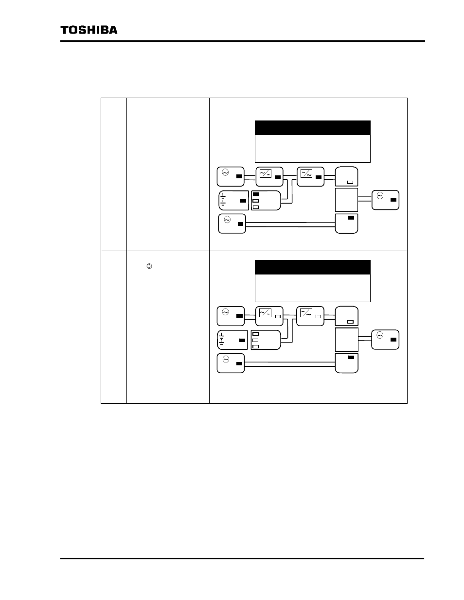 Table 8.3 shows the procedure used to stop the ups | Toshiba TOSNIC-7000S User Manual | Page 34 / 53