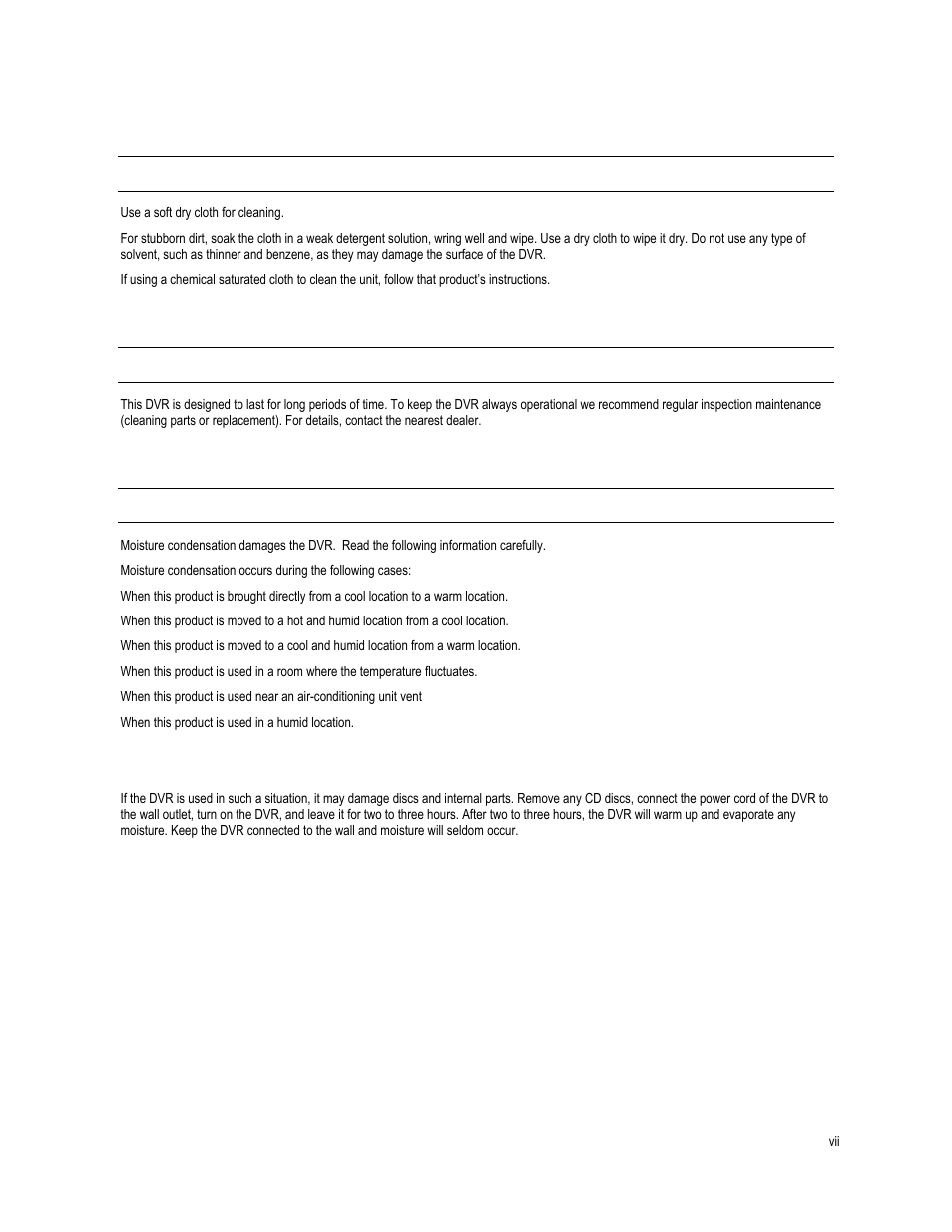 Toshiba Surveillix XVS Series User Manual | Page 7 / 45