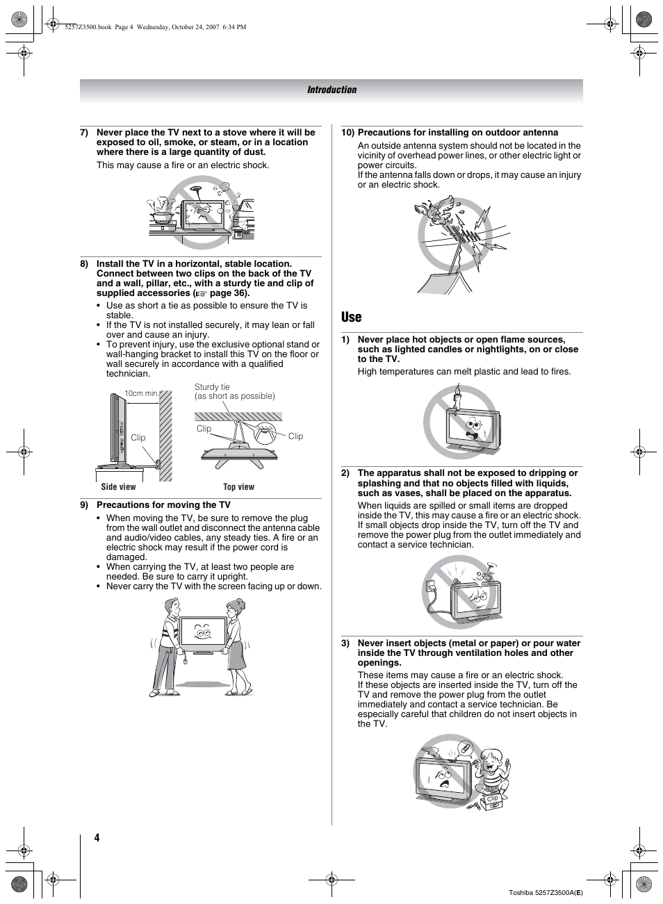 Toshiba VX1A00054000 User Manual | Page 4 / 36