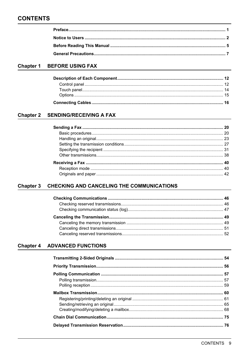 Toshiba GD-1250 User Manual | Page 11 / 120