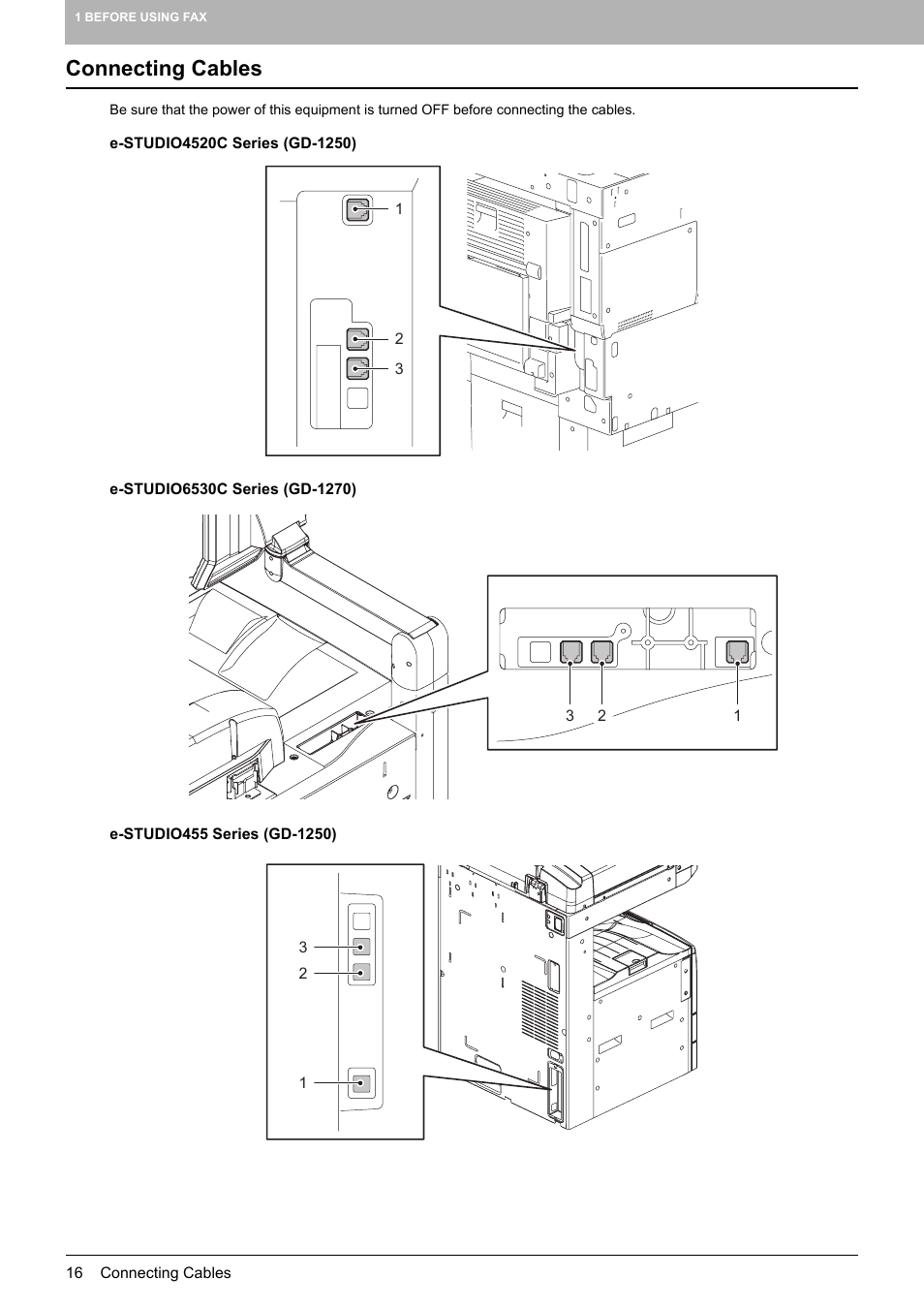 Connecting cables | Toshiba GD-1250 User Manual | Page 18 / 120