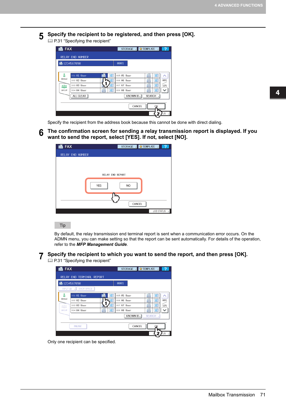 Toshiba GD-1250 User Manual | Page 73 / 120