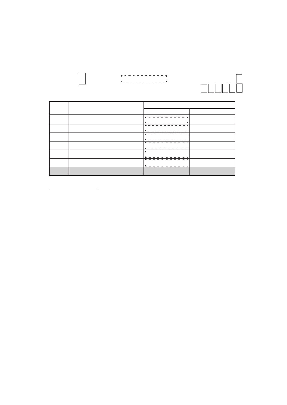 Address: 3, Initial set bit nos. 0, Your selection | Toshiba MA-516-100 User Manual | Page 126 / 166