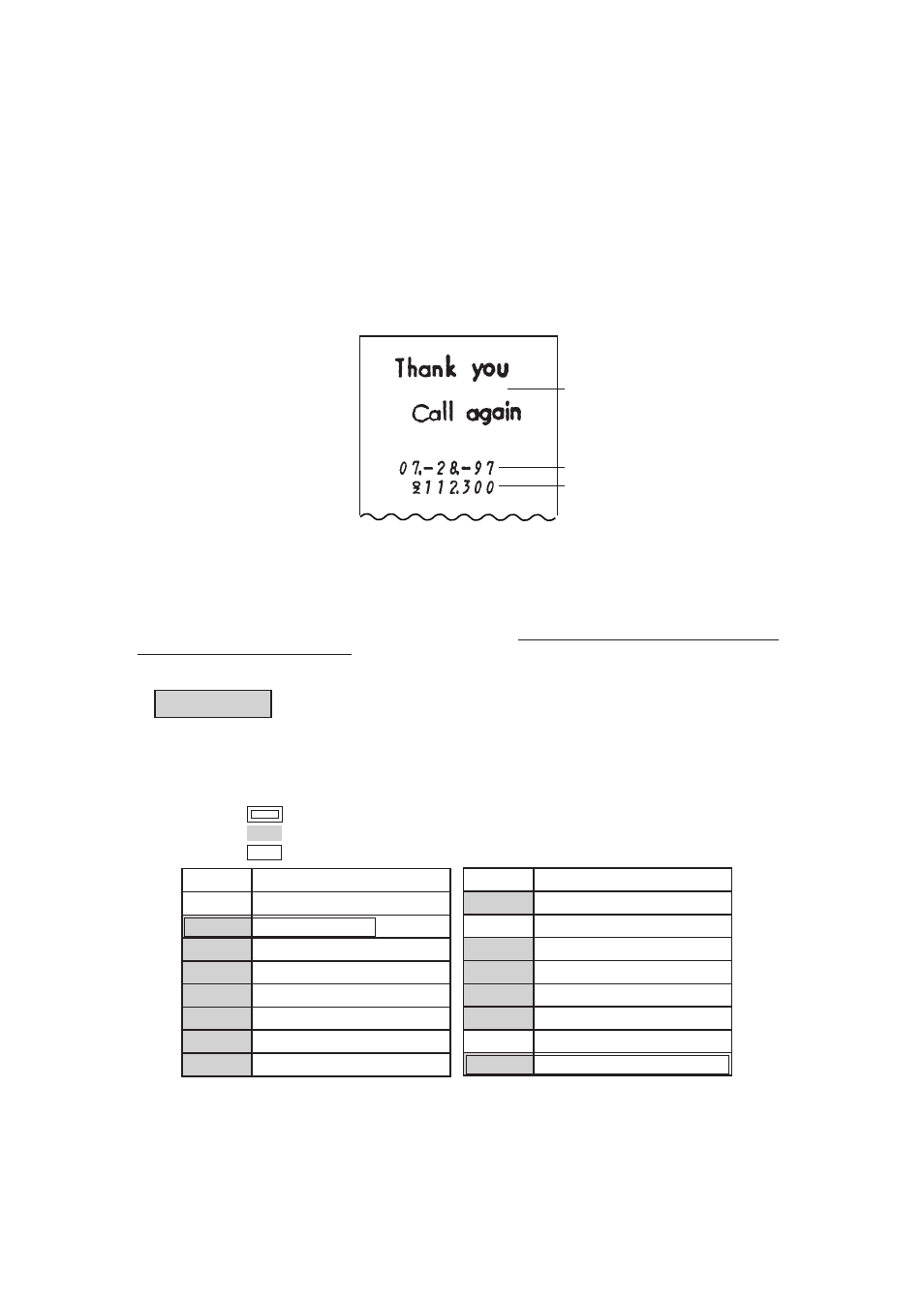 Optional key setting, List of keys | Toshiba MA-516-100 User Manual | Page 34 / 166