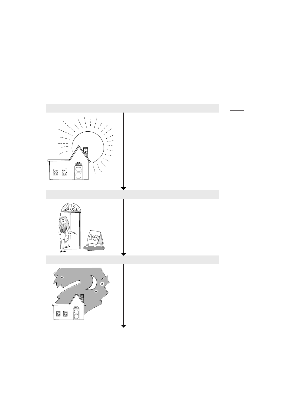 Daily operation flow, Before opening the store, During business hours | After closing the store | Toshiba MA-516-100 User Manual | Page 39 / 166