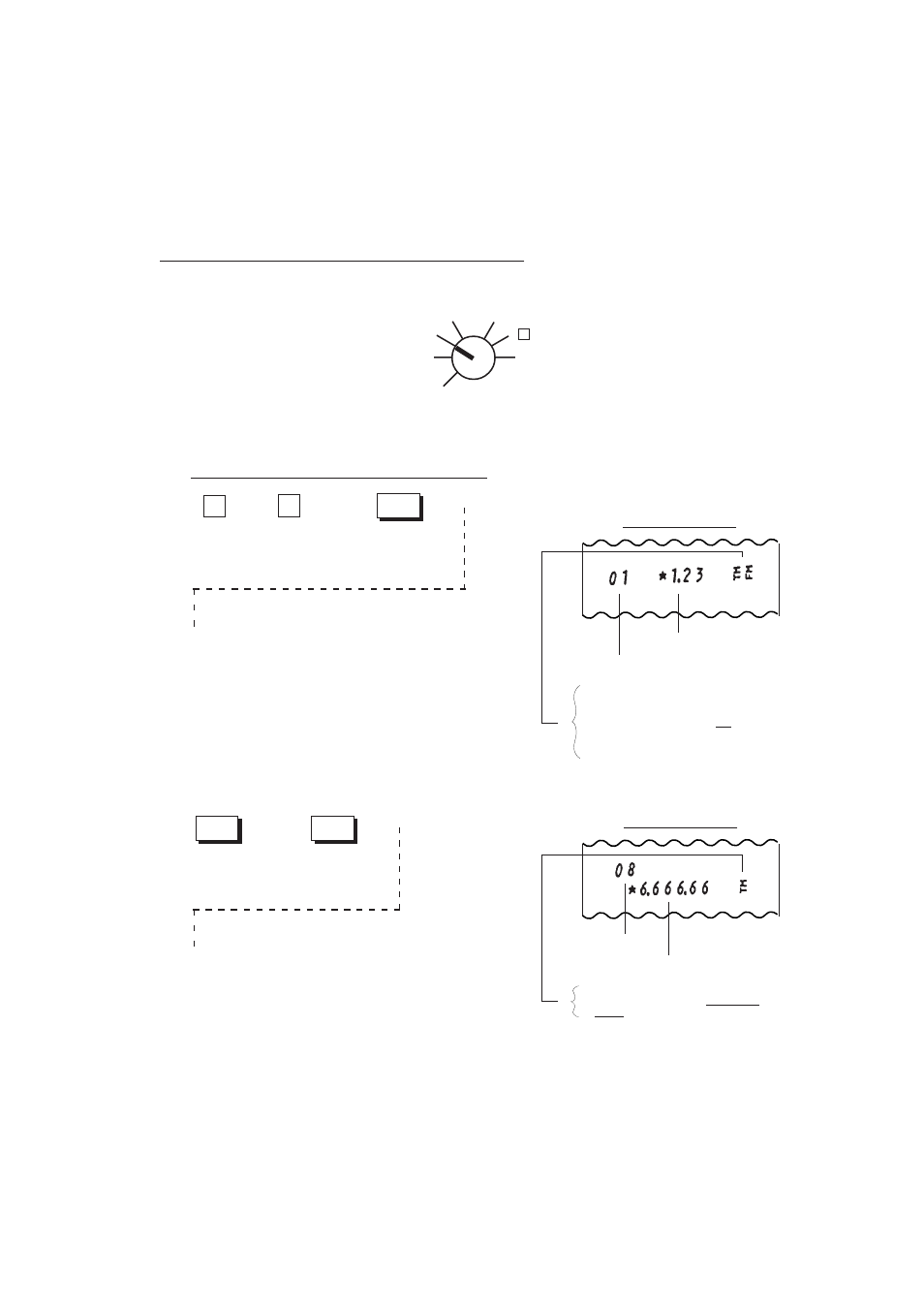 Sale item entries using department keys, Entry of one item, Preset-price department | Open-price department | Toshiba MA-516-100 User Manual | Page 50 / 166