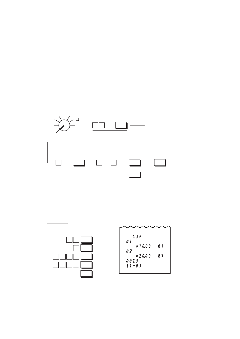 Setting cash tender key preset amount | Toshiba MA-516-100 User Manual | Page 83 / 166
