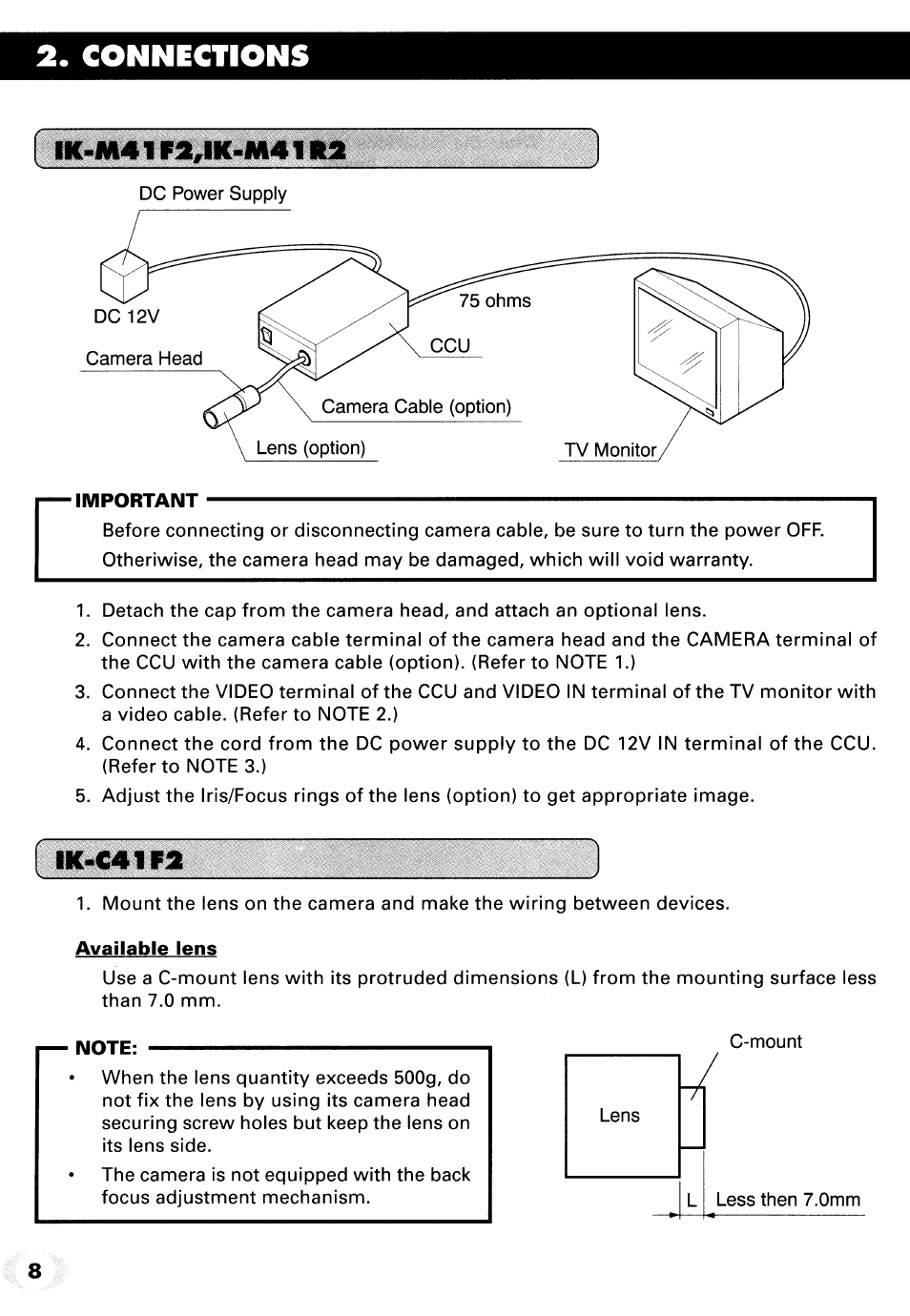Ik-c41p2 | Toshiba IK-M41R2 User Manual | Page 8 / 32