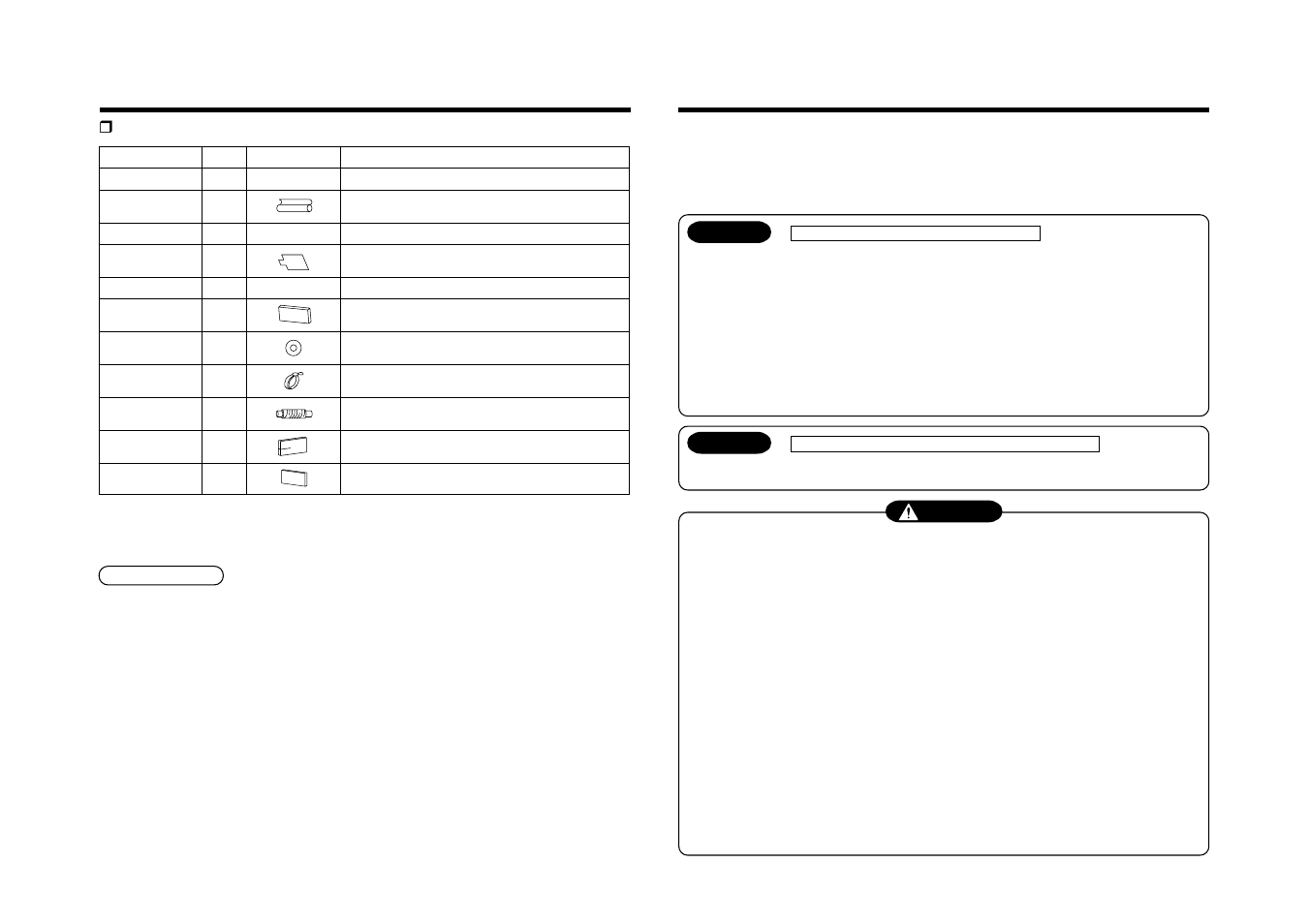 Precautions for safety, Accessory parts and parts to be procured locally, Haccessory parts | Toshiba MMU-AP0121MH User Manual | Page 20 / 117