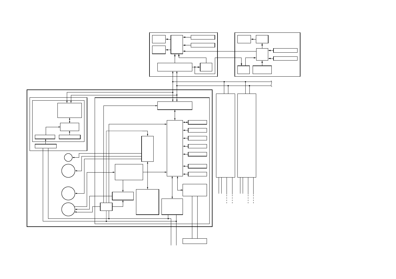 Configura tion of contr ol circuit, 1. indoor unit, 1-1. indoor contr oller bloc k dia gram | Toshiba MMU-AP0121MH User Manual | Page 94 / 117