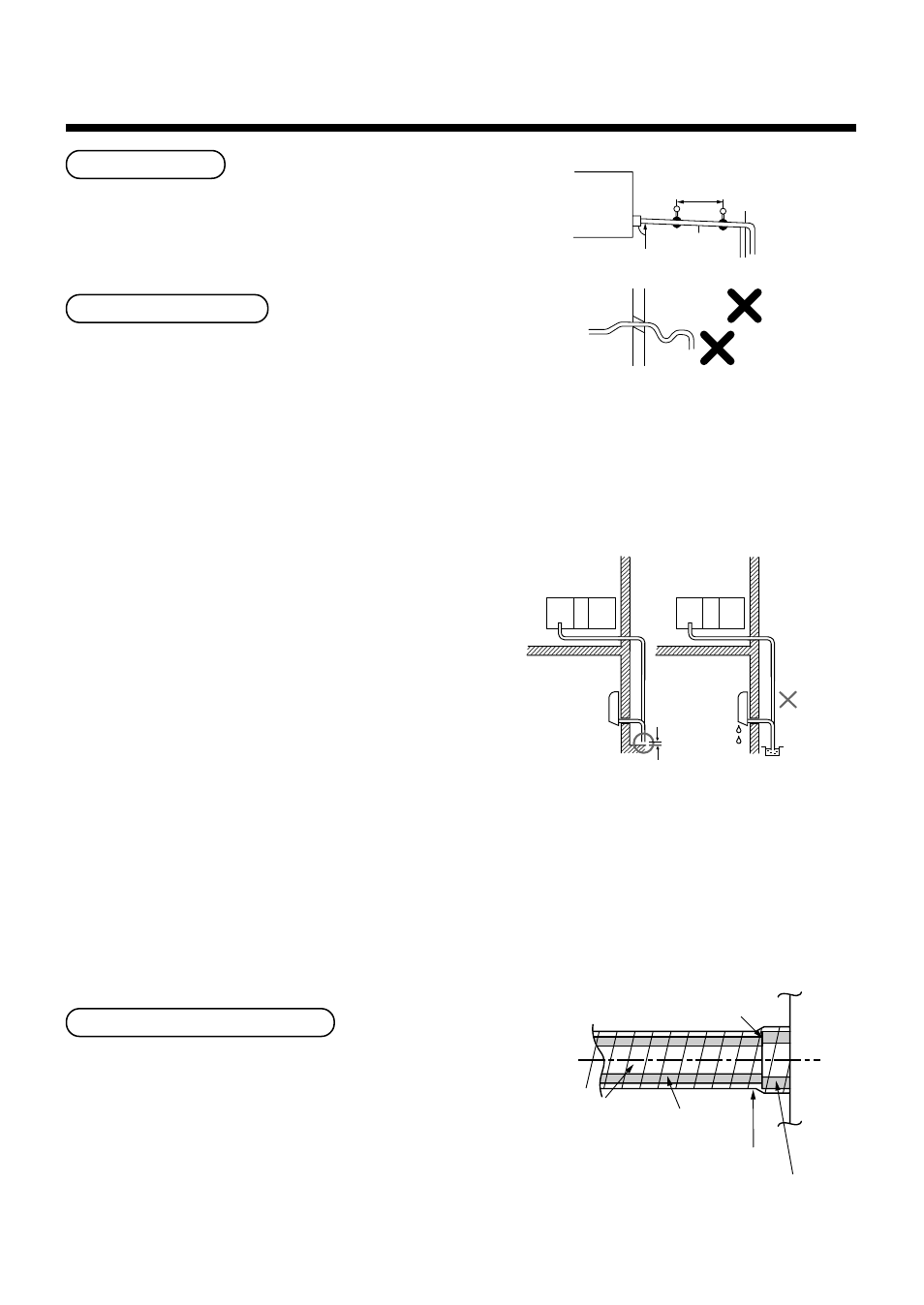 Drain piping work | Toshiba RAV-SM561AT-E User Manual | Page 105 / 139