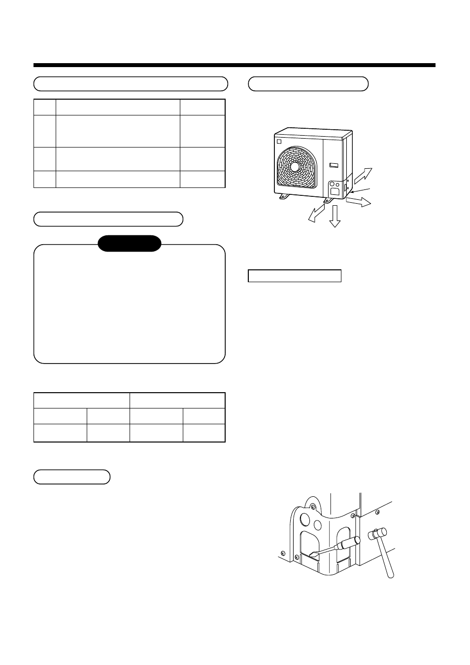 Caution, Refrigerant piping connection, For reference | Toshiba RAV-SM561AT-E User Manual | Page 21 / 139
