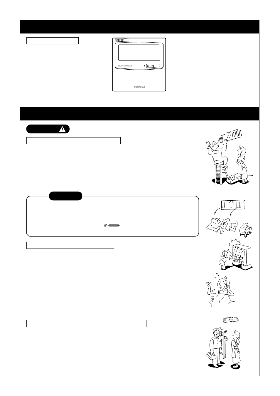 Under ceiling type, Accessories (sold separately), Precautions for safety | Toshiba RAV-SM561AT-E User Manual | Page 59 / 139