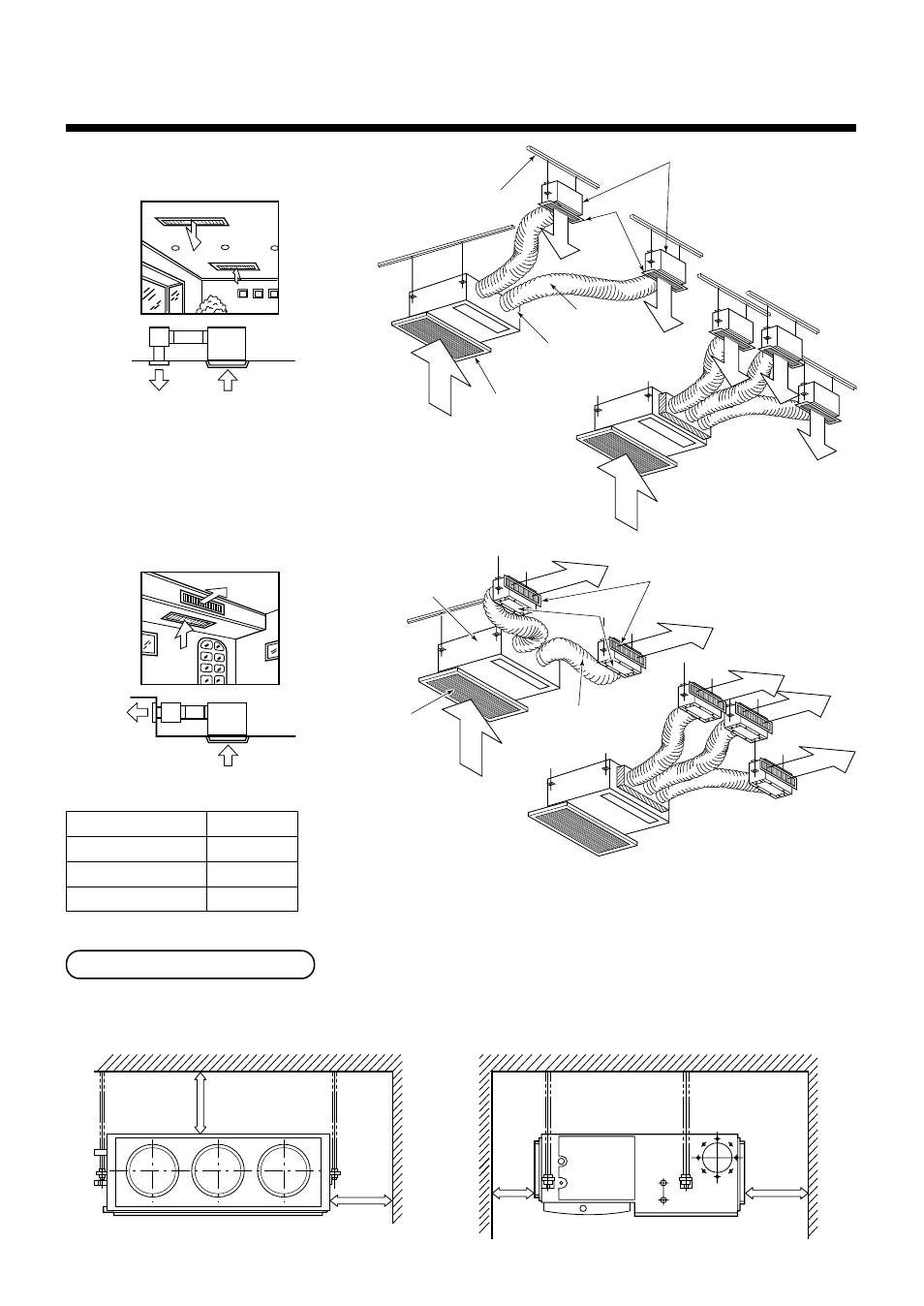 Restriction to installation, Quality of supplying grilles, Installation clearance | Toshiba RAV-SM561AT-E User Manual | Page 99 / 139