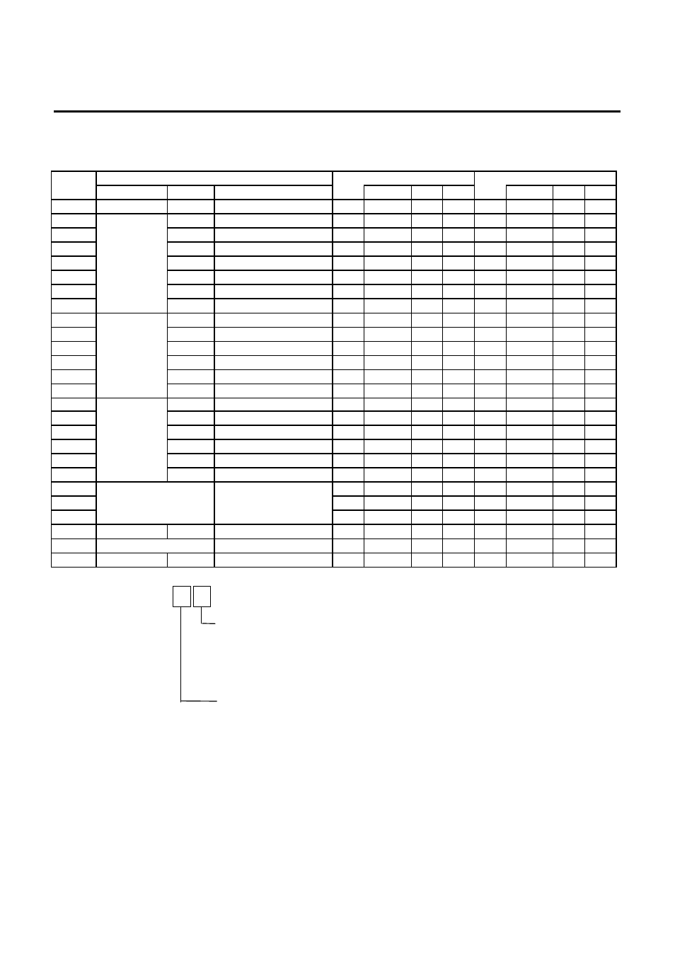 Table 2: label format number table | Toshiba TEC SL-9000N-FFH-QR User Manual | Page 40 / 92