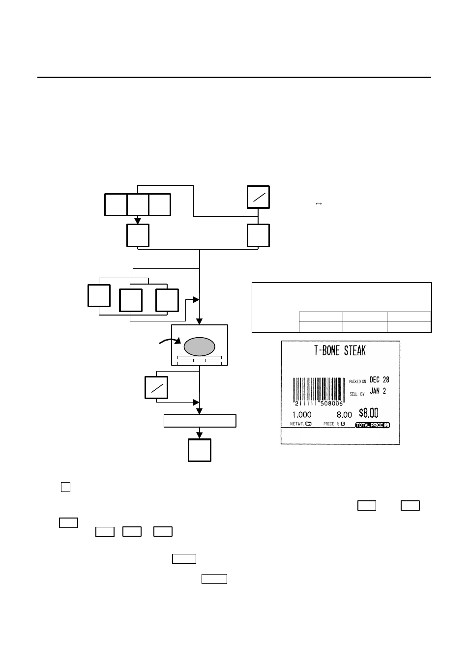 Weighing operation, 1 weighing operation | Toshiba TEC SL-9000N-FFH-QR User Manual | Page 63 / 92