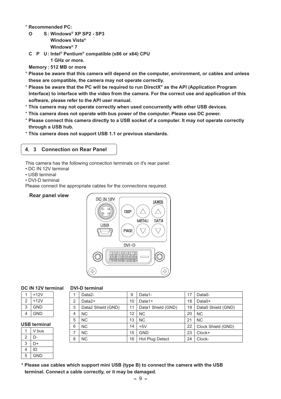 Toshiba IK-HR2D User Manual | Page 9 / 30