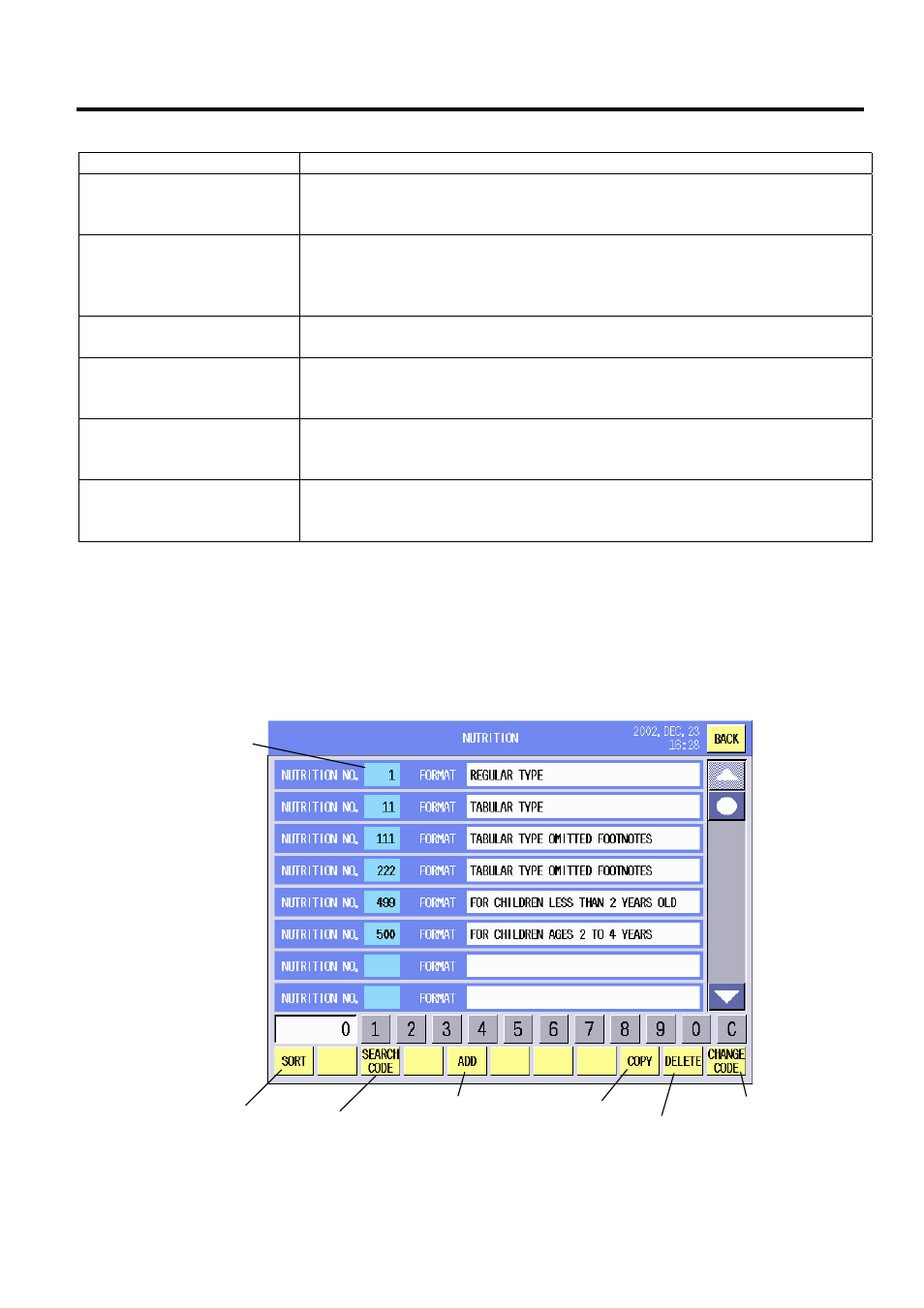 Nutrition facts setting, 5 nutrition facts setting | Toshiba SL-5300 Series User Manual | Page 49 / 224