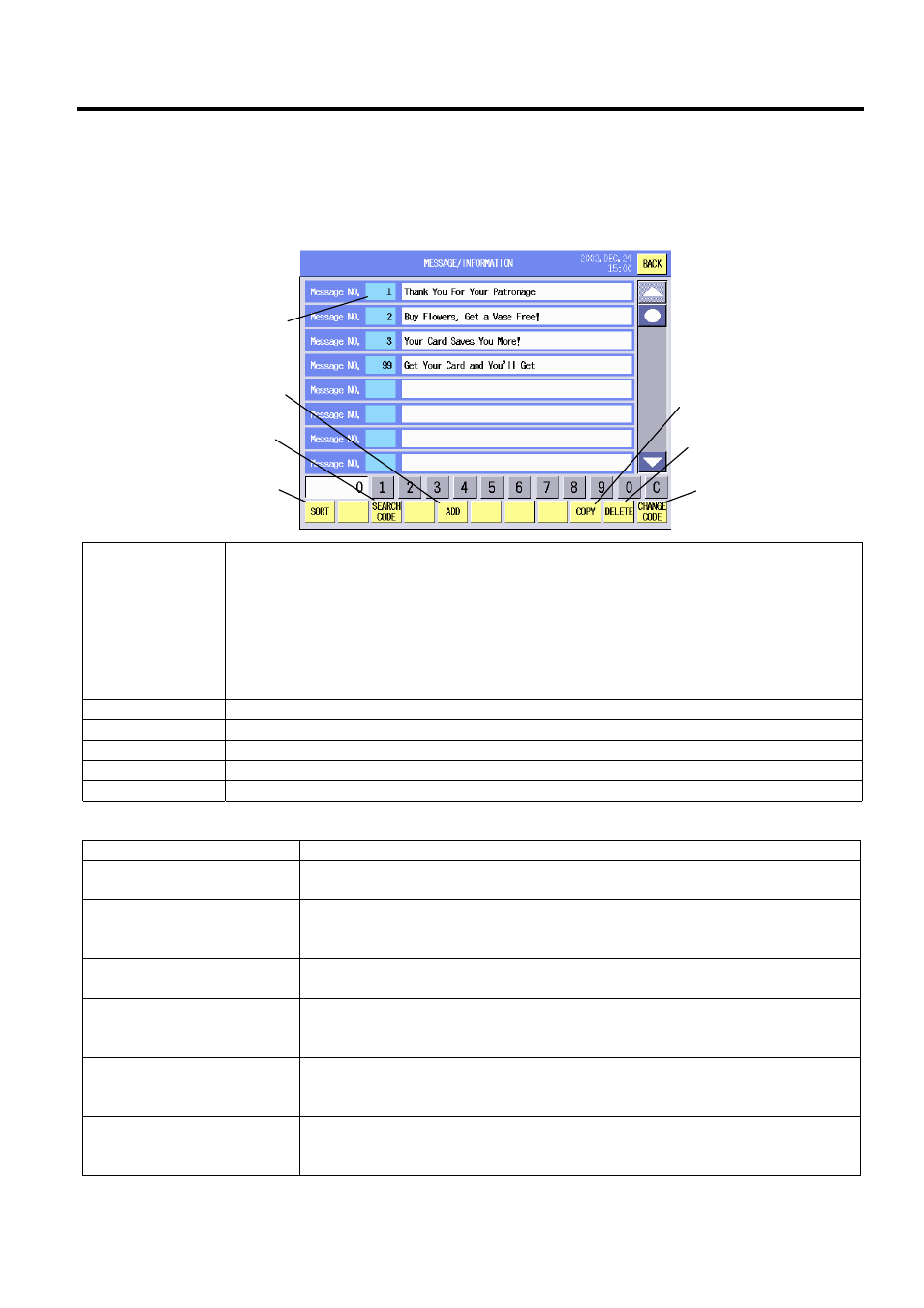 Message/information setting, 8 message/information setting | Toshiba SL-5300 Series User Manual | Page 64 / 224