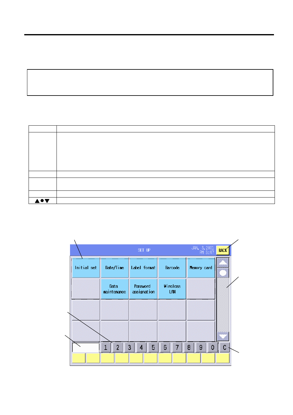 Set up mode | Toshiba SL-5300 Series User Manual | Page 96 / 224