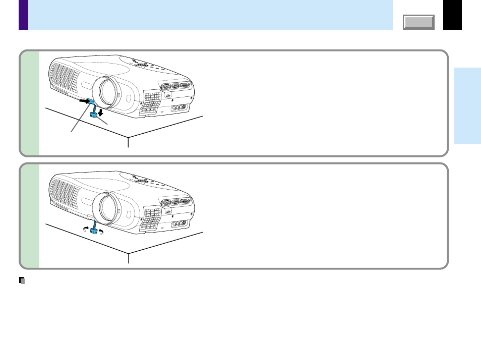 Projector placement angle adjustment | Toshiba TLP780E User Manual | Page 20 / 80