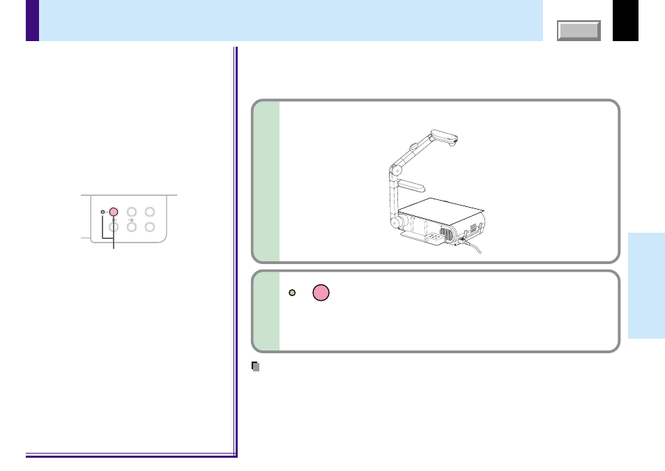 Locking the white balance, Document imaging camera | Toshiba TLP780E User Manual | Page 60 / 80