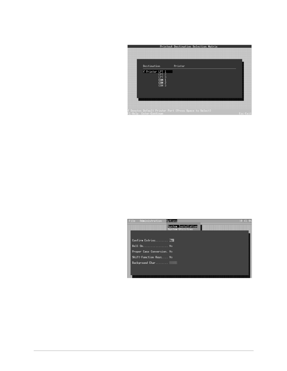 System miscellaneous variables | Toshiba Strata DK Backup User Manual | Page 130 / 178