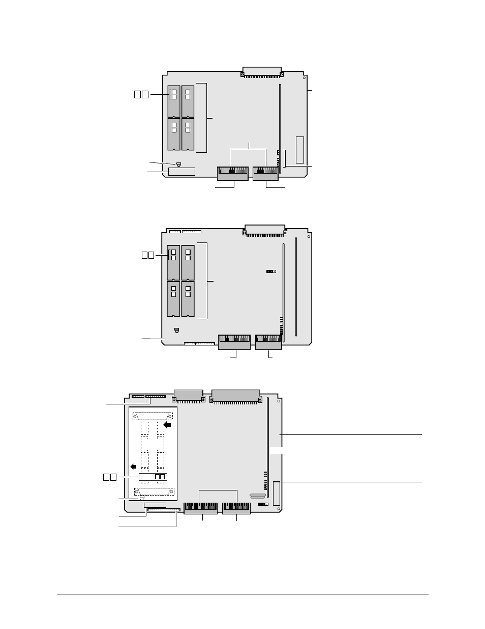 Figure 27 rctubb4 printed circuit board, Figure 28 rctud4 printed circuit board | Toshiba Strata DK Backup User Manual | Page 162 / 178