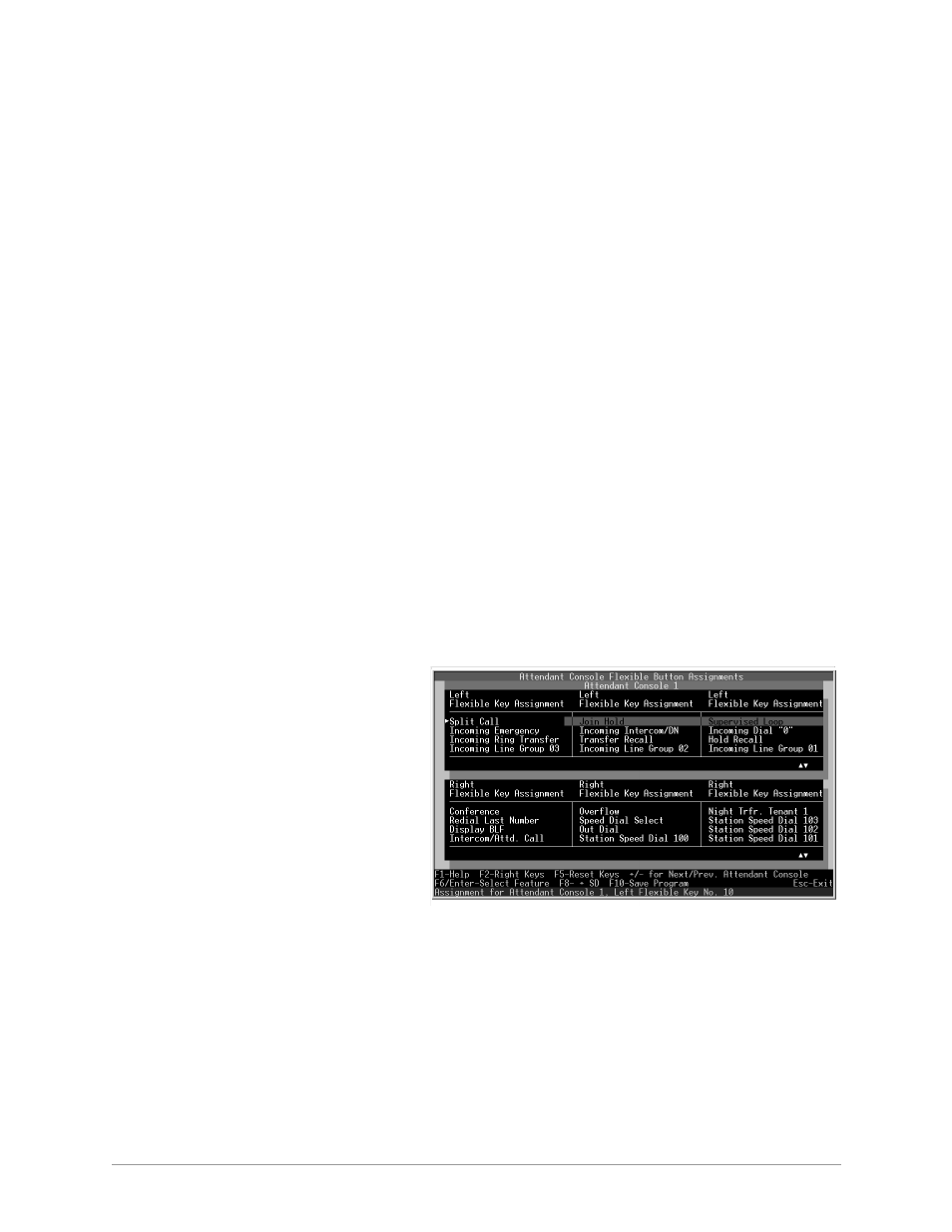 Attendant console flexible button assignments | Toshiba Strata DK Backup User Manual | Page 76 / 178