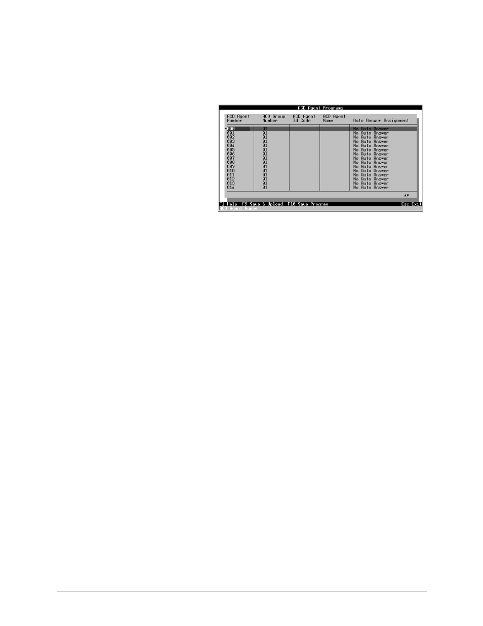 Acd agent programs | Toshiba Strata DK Backup User Manual | Page 82 / 178