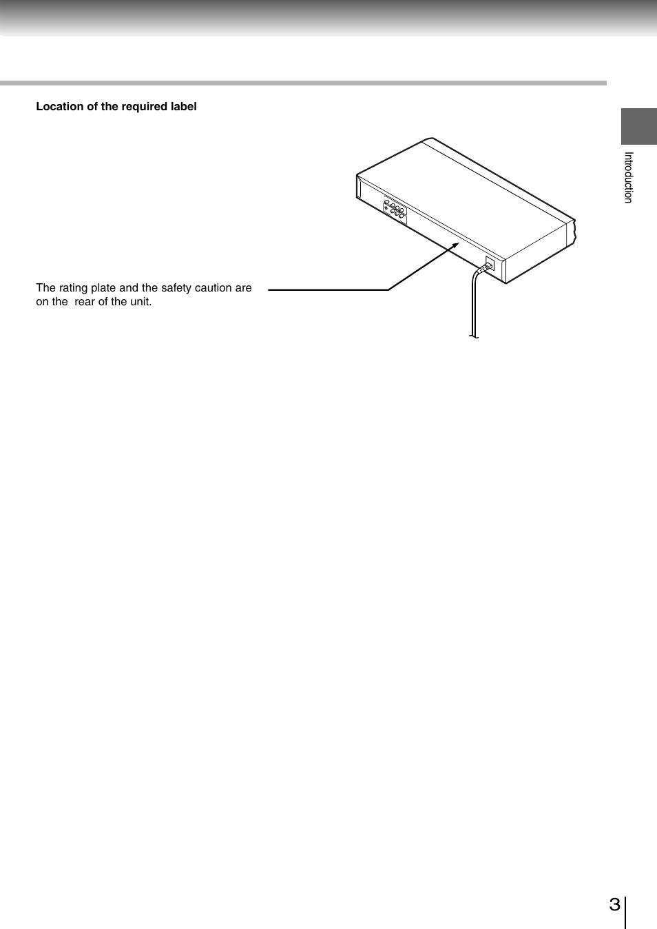 Toshiba SD-260SV User Manual | Page 3 / 61