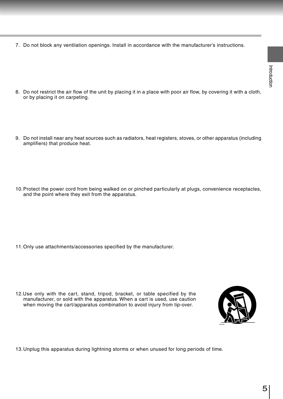 Toshiba SD-260SV User Manual | Page 5 / 61