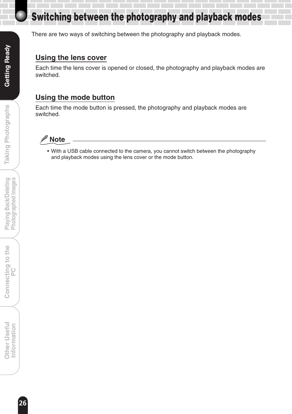 Toshiba PDR-T20 User Manual | Page 26 / 70