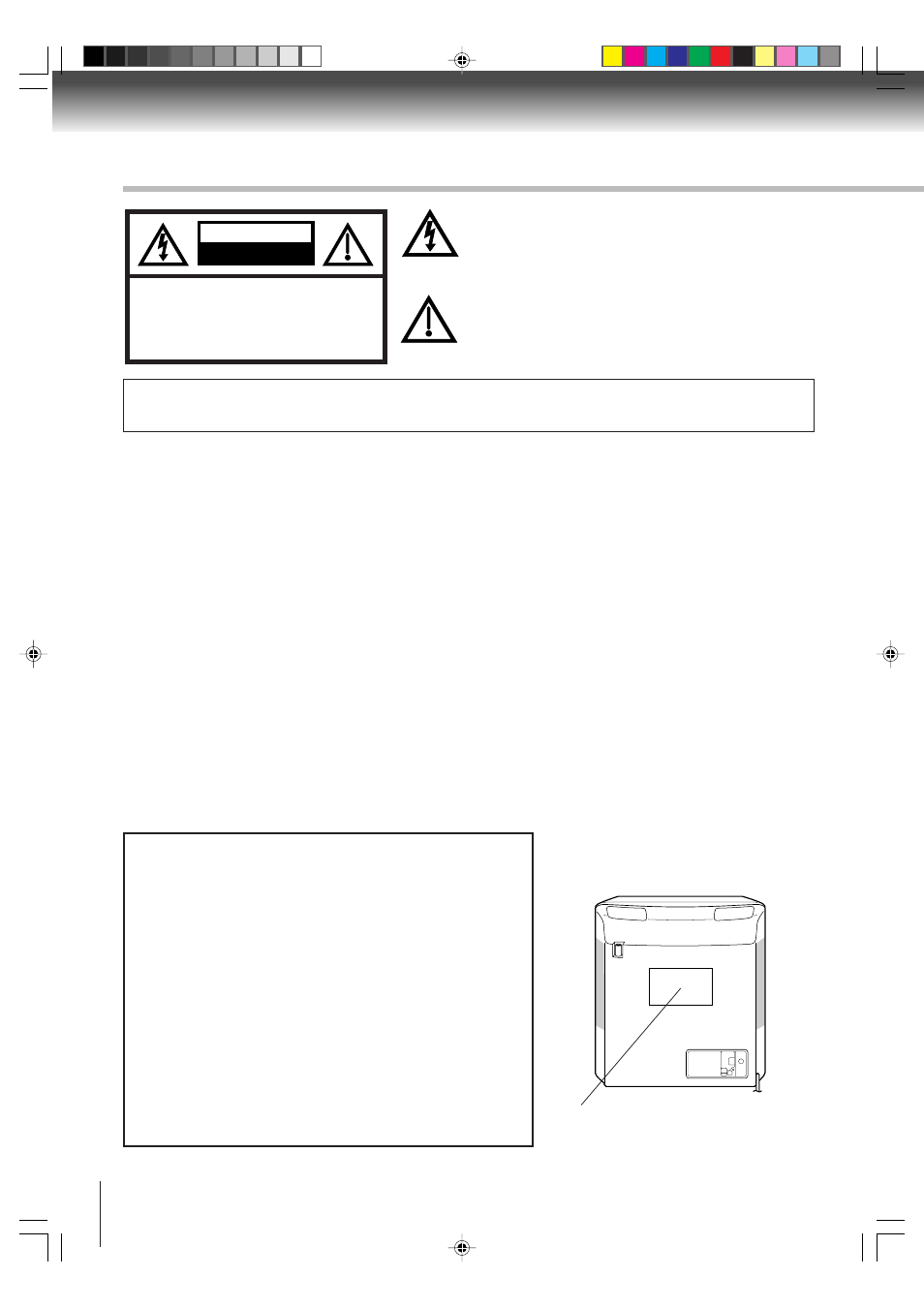Important safeguards, Warning | Toshiba MD13P3 User Manual | Page 2 / 48