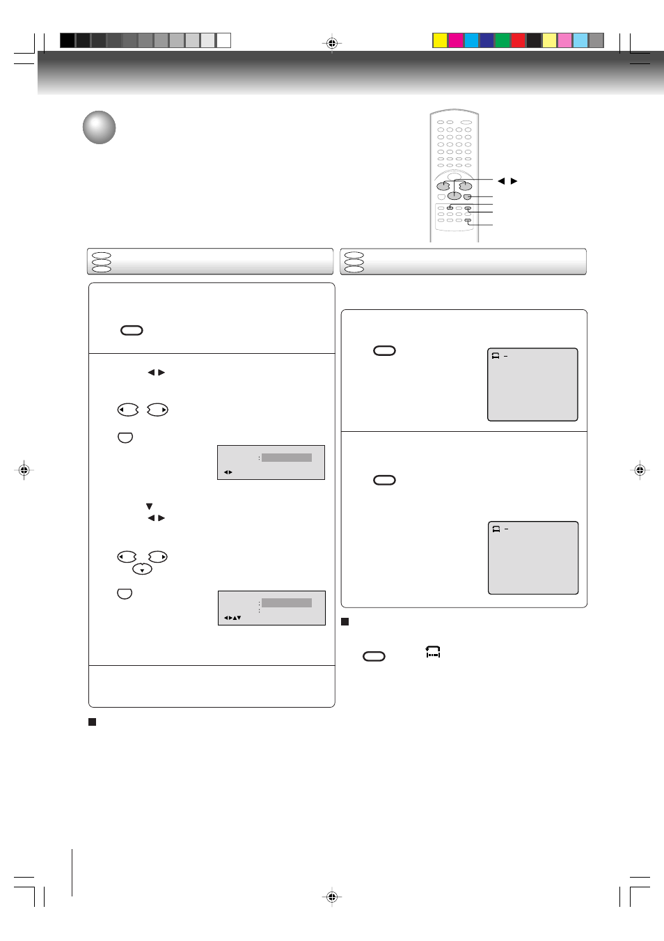 Repeat playback/a-b repeat playback, Repeat playback a-b repeat playback | Toshiba MD13P3 User Manual | Page 32 / 48