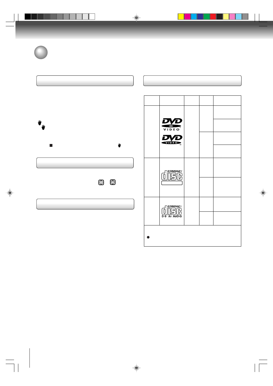 Playable discs, About this owner’s manual, On video cds | Toshiba MD13P3 User Manual | Page 8 / 48