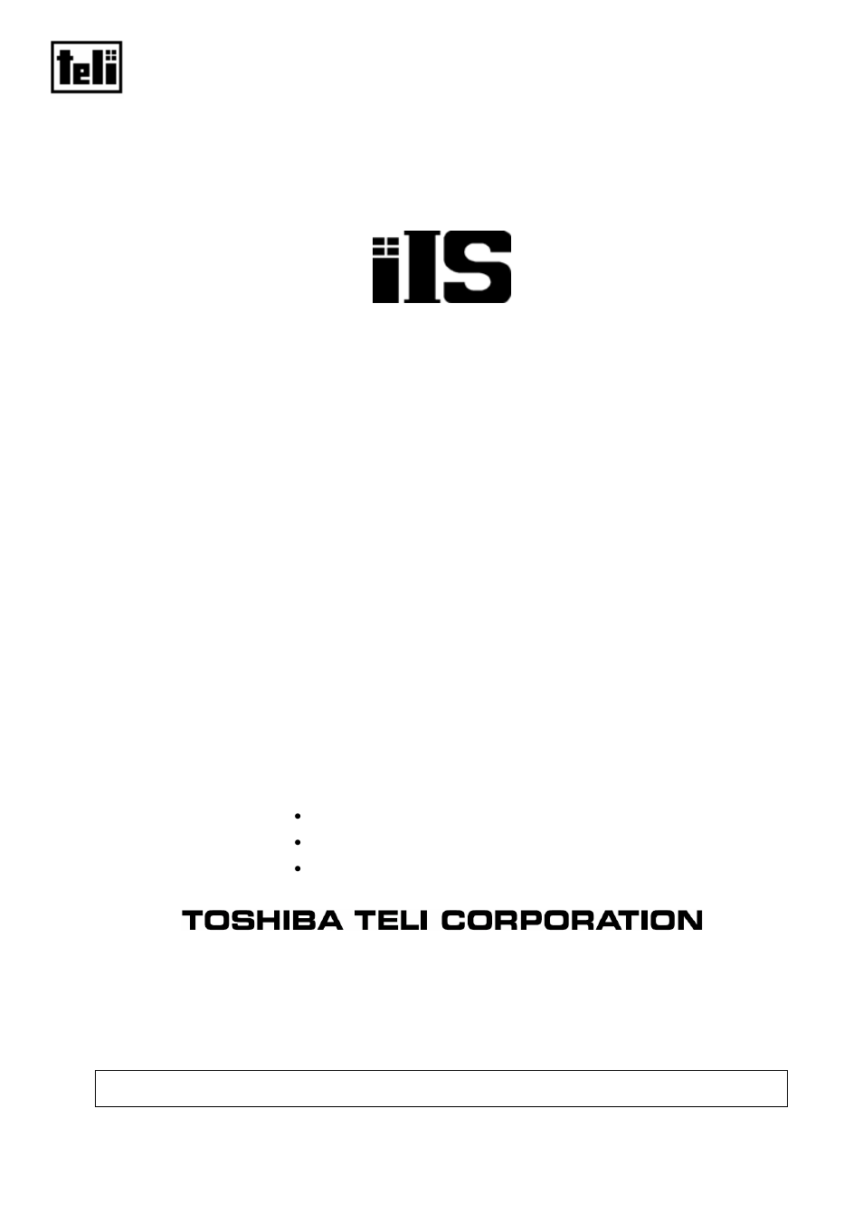 Toshiba TK6234A5 User Manual | 29 pages