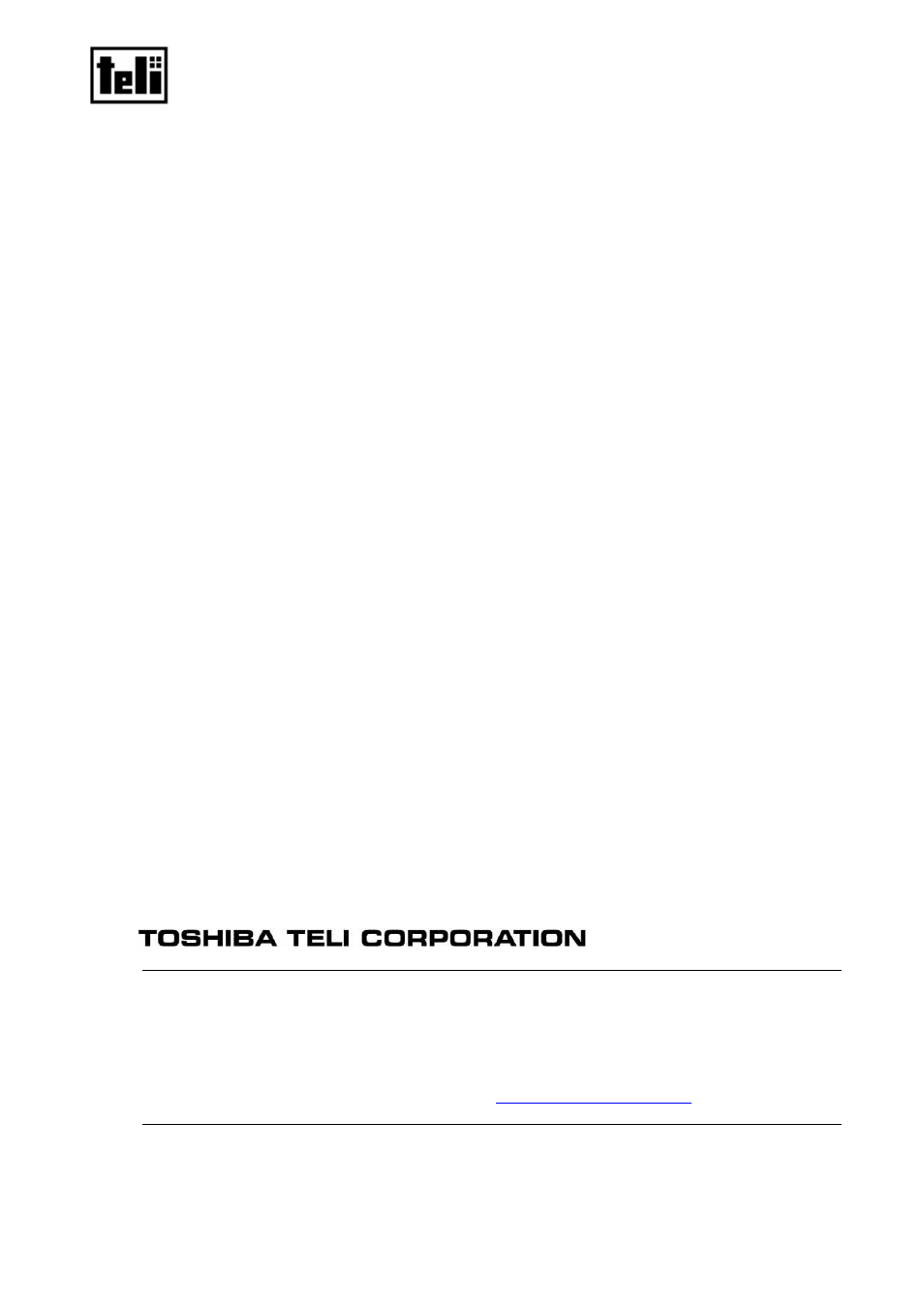 Url: http://www.toshiba-teli.co.jp | Toshiba TK6234A5 User Manual | Page 29 / 29