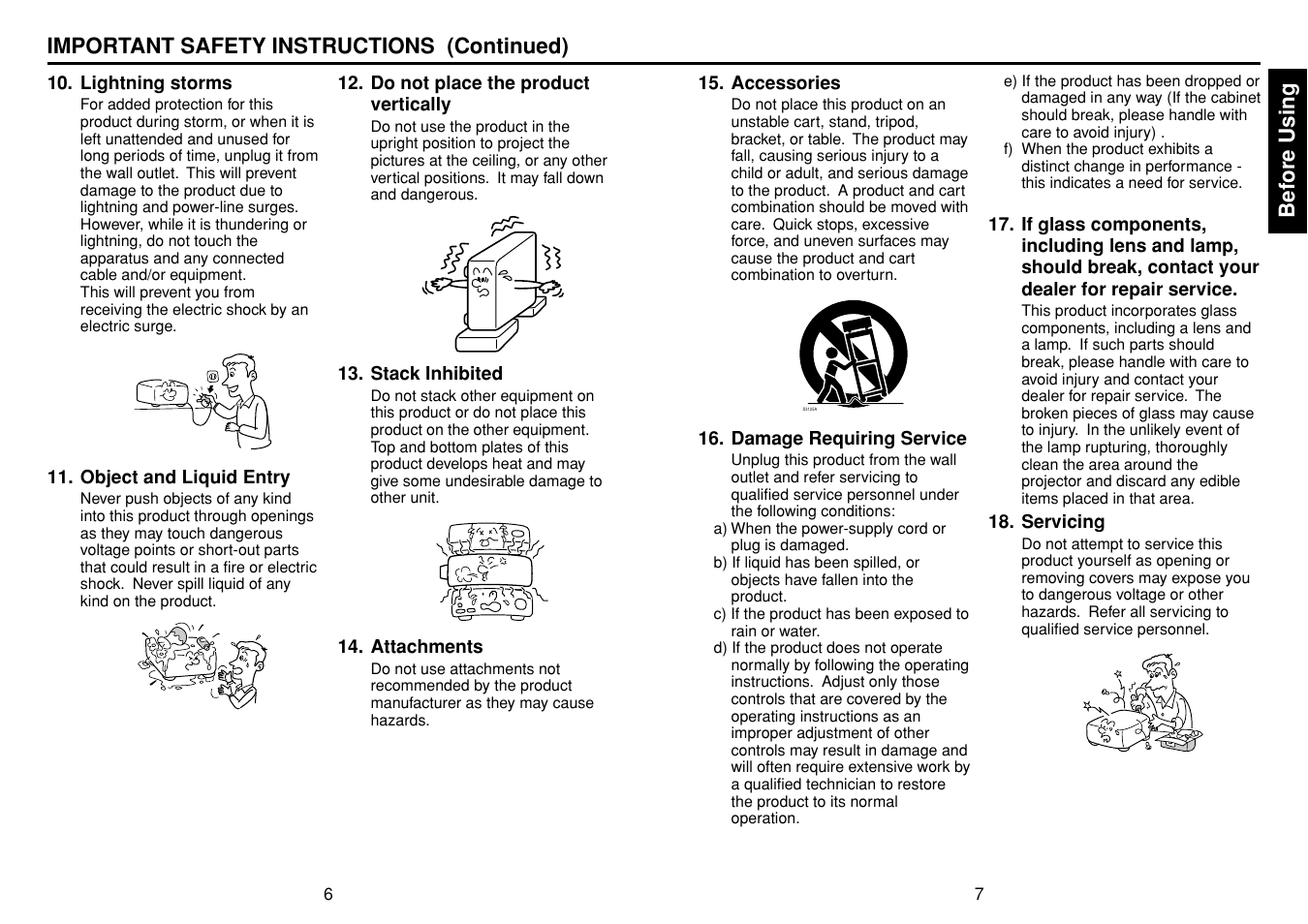 Toshiba TLF-XD2000 User Manual | Page 4 / 28