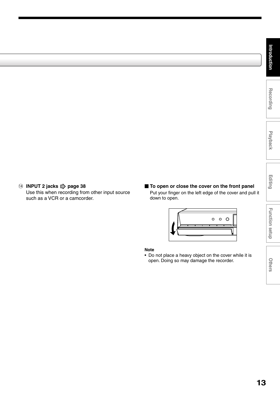 Toshiba DVd Video Recorder D-R4SU User Manual | Page 13 / 131