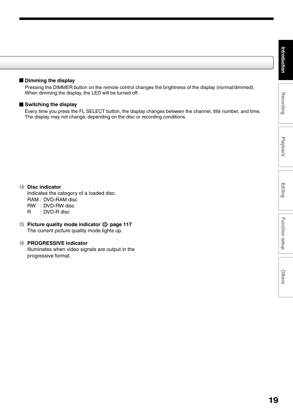 Toshiba DVd Video Recorder D-R4SU User Manual | Page 19 / 131