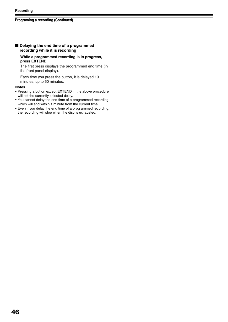 Toshiba DVd Video Recorder D-R4SU User Manual | Page 46 / 131