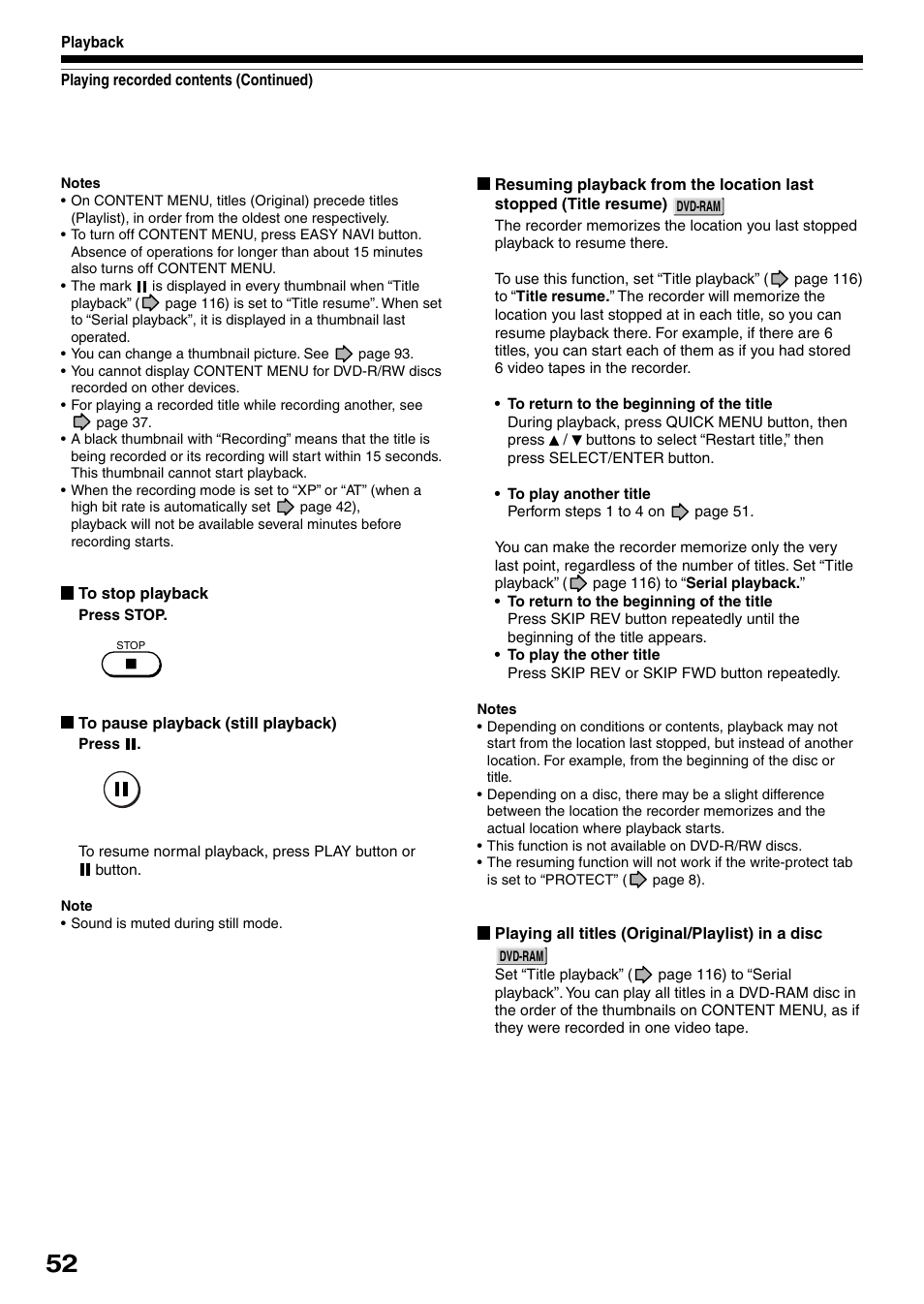 Toshiba DVd Video Recorder D-R4SU User Manual | Page 52 / 131
