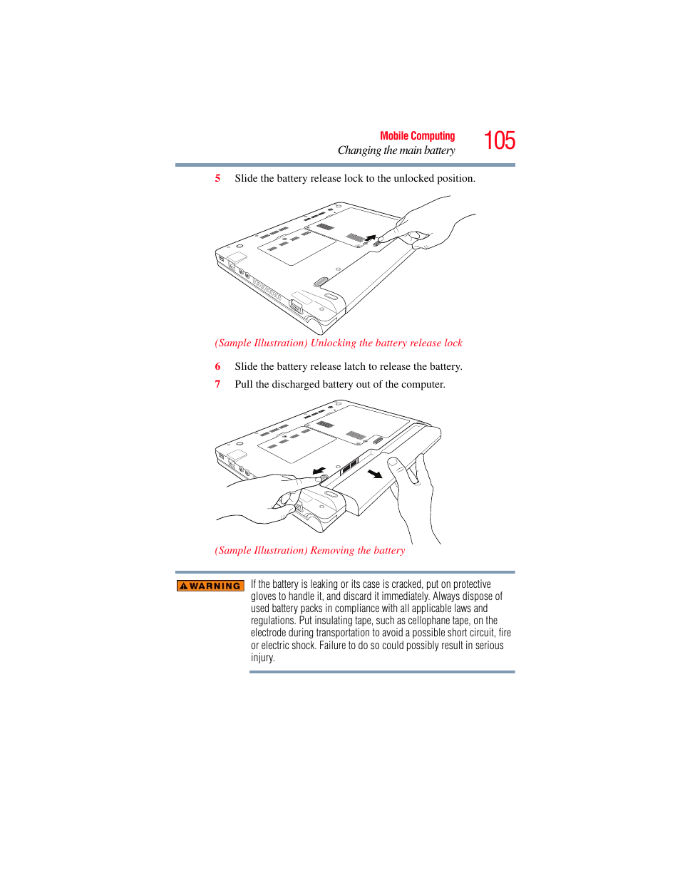 Toshiba NB250 User Manual | Page 105 / 197